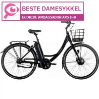 
							
								Ecoride Ambassador AXS H-8
								
									- Beste damesykkel
								
							
						
