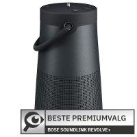 
							
								Bose SoundLink Revolve+
								
									- Beste premiumhøyttaler
								
							
						