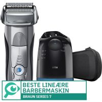 
							
								Braun Series 7 7790cc
								
									- Beste lineære barbermaskin
								
							
						