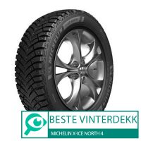 
							
								Michelin X-Ice North 4
								
									- Beste vinterdekk i test 2019
								
							
						