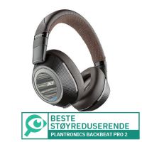 
							
								Plantronics BackBeat Pro 2
								
									- Beste støyreduserende hodetelefoner
								
							
						