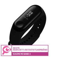 
							
								Xiaomi Mi Band 3
								
									- Beste budsjett-aktivitetsarmbånd
								
							
						